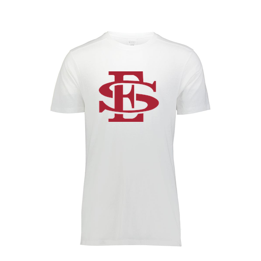 [FTSCUBWH-AS-LOGO2] Decker Men's Tri-Blend T-Shirt - Short Sleeve (Adult S, White, Logo 2)