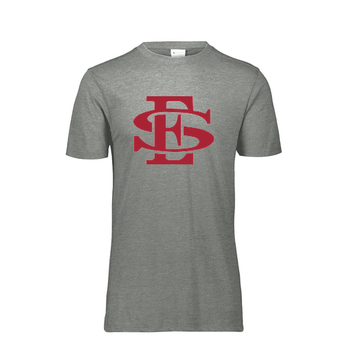 [FTSCUBGY-YS-LOGO2] Decker Youth Tri-Blend T-Shirt - Short Sleeve (Youth S, Gray, Logo 2)