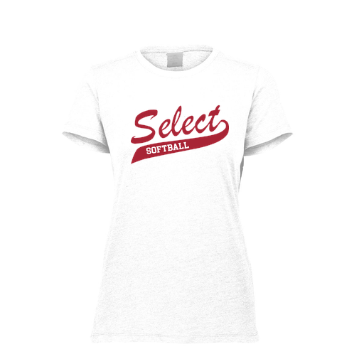 [FTSCUBWH-FAXS-LOGO1] Decker Women's Tri-Blend T-Shirt - Short Sleeve (Female Adult XS, White, Logo 1)