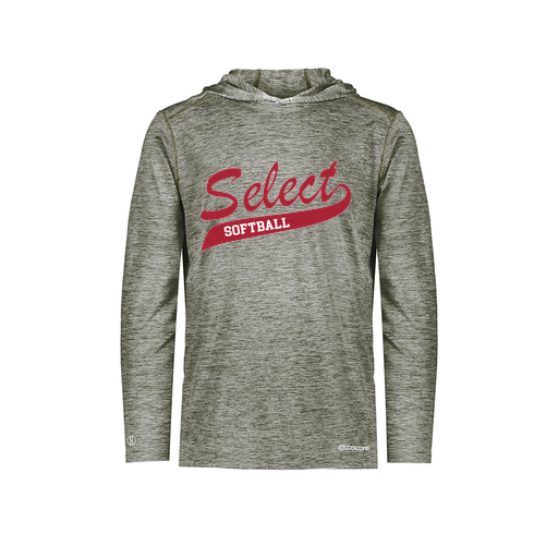 [FOLHCGGY-AS-LOGO1] Decker Men's Charge Hoodie (Adult S, Gray, Logo 1)