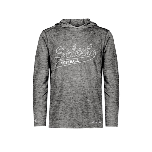 [FOLHCGBK-YS-LOGO3] Decker Youth Charge Hoodie (Youth S, Black, Logo 3)