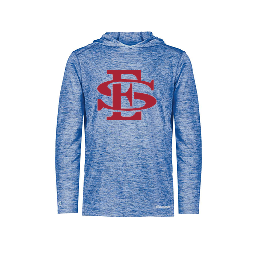 [FOLHCGRY-YS-LOGO2] Decker Youth Charge Hoodie (Youth S, Royal, Logo 2)