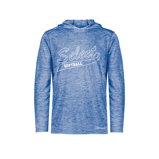 [FOLHCGRY-YS-LOGO3] Decker Youth Charge Hoodie (Youth S, Royal, Logo 3)